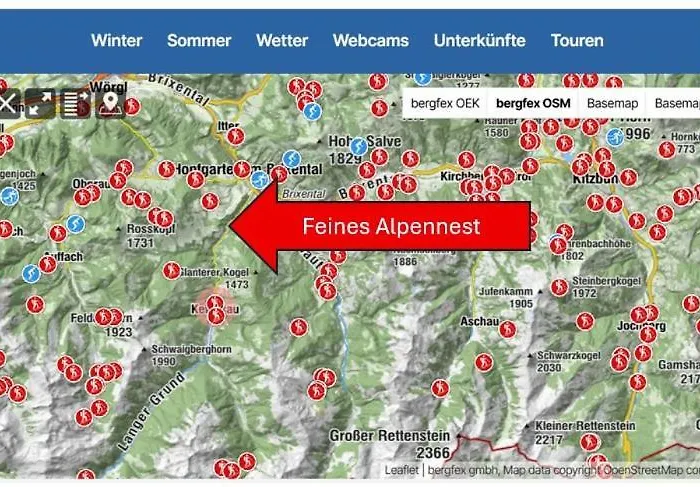 Feines Alpennest Hopfgarten im Brixental