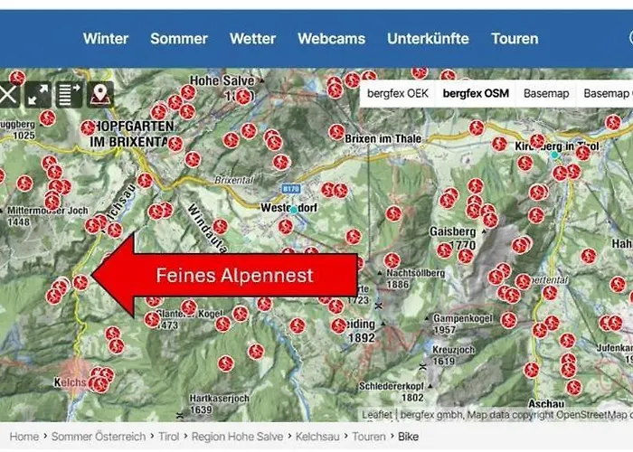Feines Alpennest Hopfgarten im Brixental